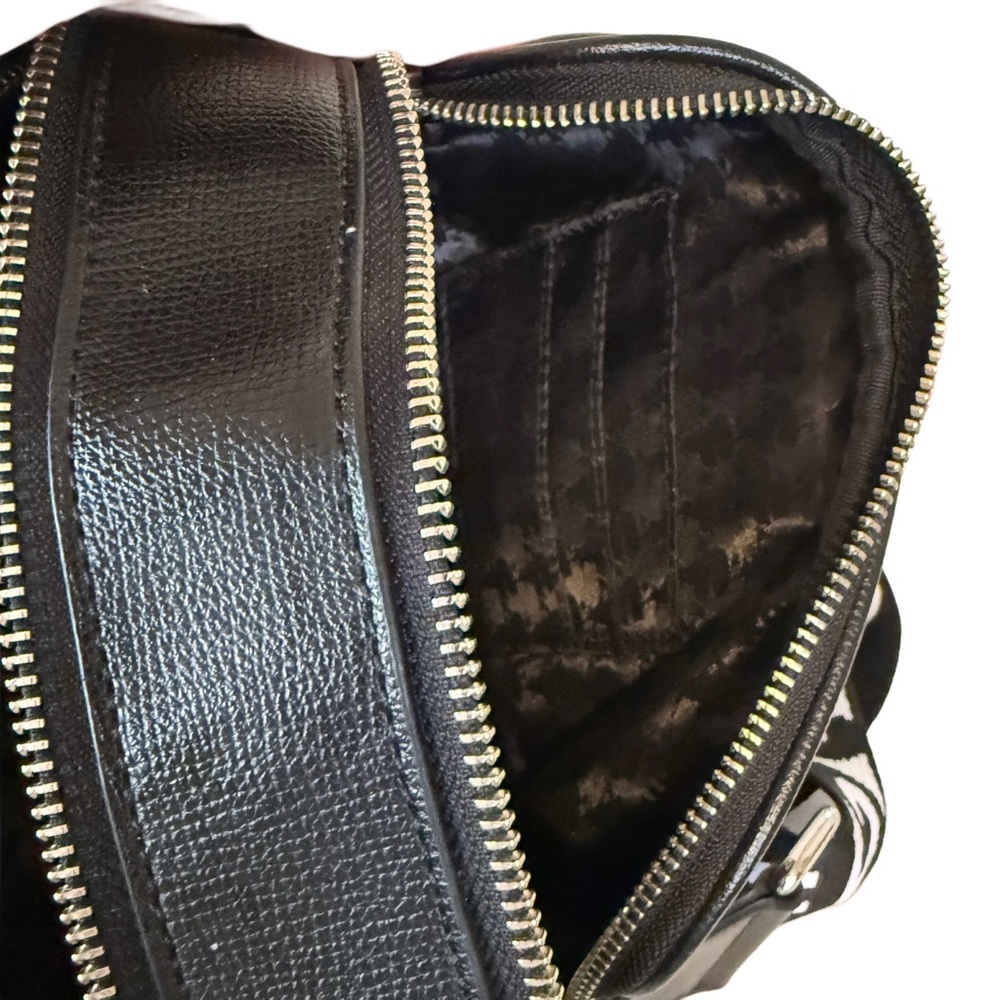 Karl Lagerfeld Choupette Cat Camera Crossbody Logo Bag Black Vegan Leather - Picture 13 of 17